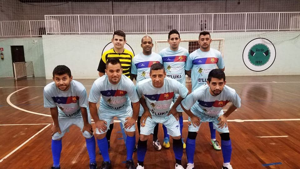 Time posado para foto — Futsal 2018