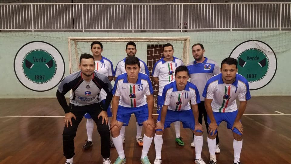 Time posado para foto — Futsal 2018