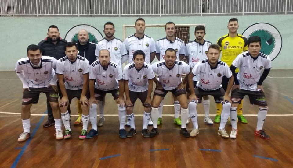 Time posado para foto — Futsal 2018