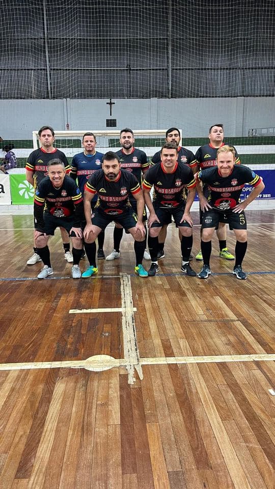 Time posado para foto — 12° CAMPEONATO DE FUTSAL 2026