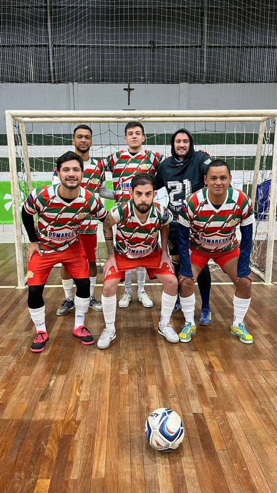 Time posado para foto — 12° CAMPEONATO DE FUTSAL 2026