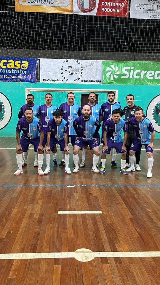 Time posado para foto — 12° CAMPEONATO DE FUTSAL 2026