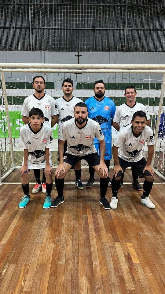 Time posado para foto — 12° CAMPEONATO DE FUTSAL 2026