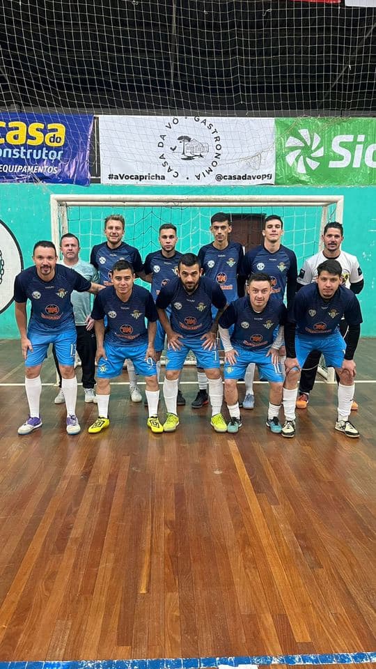 Time posado para foto — 12° CAMPEONATO DE FUTSAL 2026