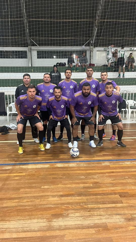Time posado para foto — 12° CAMPEONATO DE FUTSAL 2026
