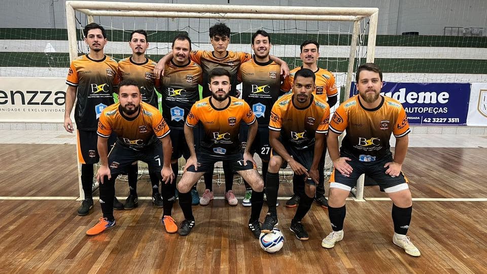 Time posado para foto — 12° CAMPEONATO DE FUTSAL 2026